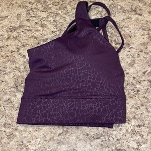 Zyia Plum River Stone Light N Tight Strappy Bra